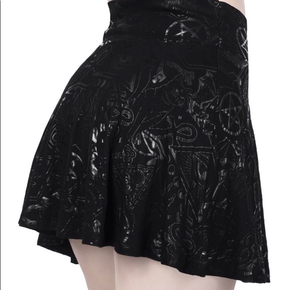 SOLD KILLSTAR grave girl skater skirt - Picture 2 of 7